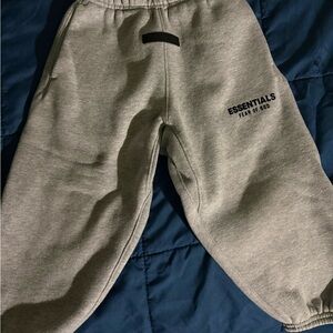 Essentials Kids Light Gray Joggers